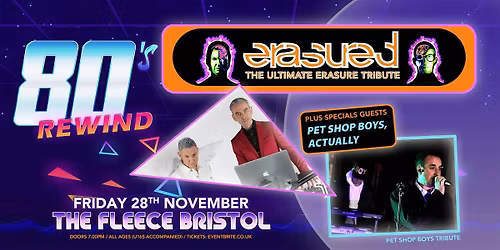 Erasured + Pet Shop Boys, Actually