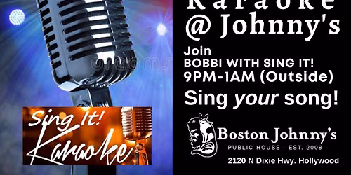 Karaoke @Boston Johnny's - Thursdays 9PM
