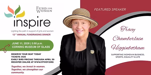 Fund for Women's 12th Annual Fundraising Dinner - Inspire 2026