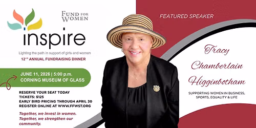 Fund for Women's 12th Annual Fundraising Dinner - Inspire 2026