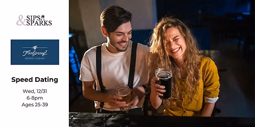 Speed Dating Ages 25-39 in Bridgeport, CT at Foolproof Brewing Company