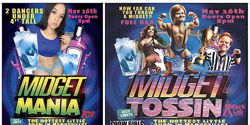 Midget Mania \/ Midget Tossin - The hottest little show in Marysville!