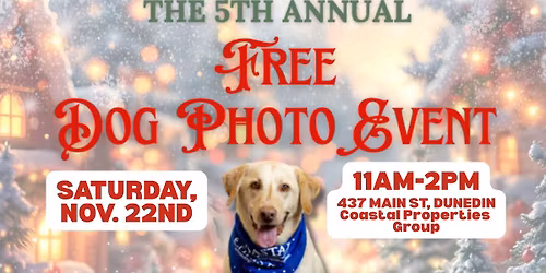 THE 5TH ANNUAL - Free Dog Photo Event!