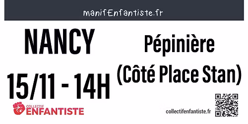 Rassemblement enfantiste Nancy