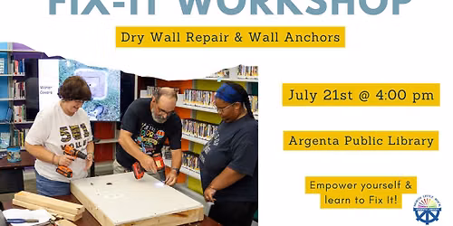 Mr. Fix It Workshop: Dry Wall Repair And Wall Anchors