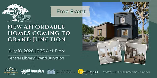 Juniper Grove Homes Affordable Homebuyer Information Session