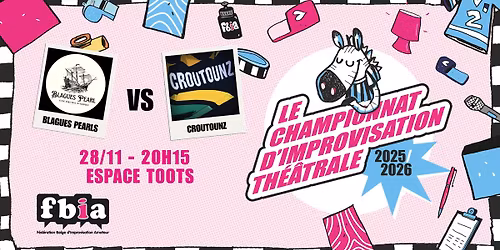 FBIA * CHAMPIONNAT 2025-2026 * BLAGUES PEARLS & CROUTOUNZ
