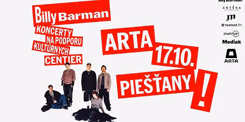 Billy Barman \u00d7 Arta | Koncerty na podporu kult\u00farnych centier
