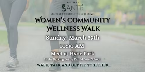 Women\u2019s Community Wellness Walk 