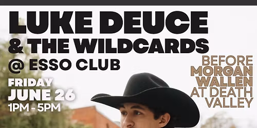 Esso Club | Pre Morgan Wallen Concert | Luke Deuce & The Wildcards