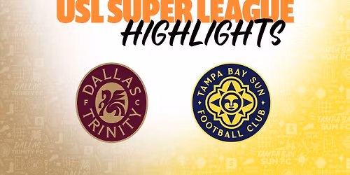 Dallas Trinity FC at Tampa Bay Sun FC