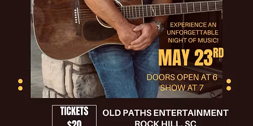 Stoney Musgrove @ Old Paths Entertainment 