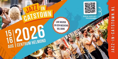Jazz in Catstown 2026 | Live Muziek en dans