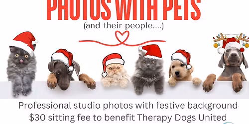 Holiday Photos with Pets (and their people!)