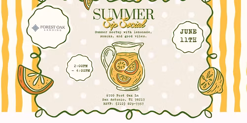 Summer Sip Social 