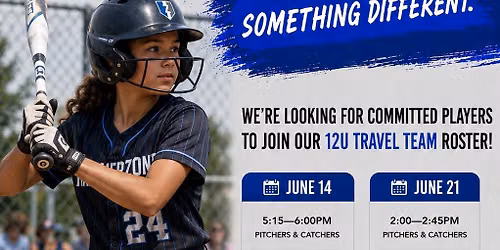 HammerZone Softball 12U Travel Dev Team Tryouts June 14 & 21
