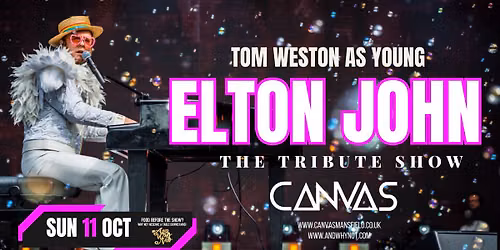 A SUNDAY AFTERNOON WITH YOUNG ELTON by TOM WESTON \/\/ SUNDAY 11TH OCTOBER