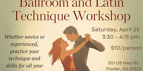 Ballroom & Latin Technique Workshop