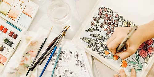 Botanical Art Guided Studio Time with Camille