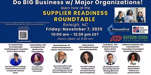 SMALL Business Owners Do BIG Business w\/ Batson-Cook Construction & More!
