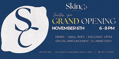 SkinCo Grand Opening