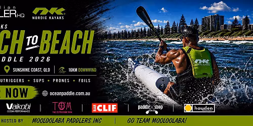 NORDIC KAYAKS BEACH TO BEACH 16KM OCEAN PADDLE