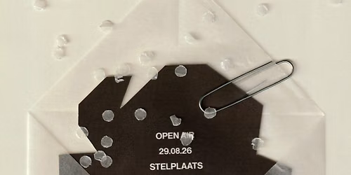 Stelplaats open air met RASA \/\/ tba 