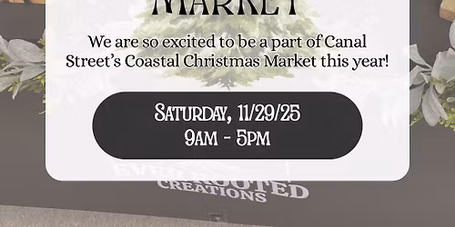 Canal Street Coastal Christmas Market 