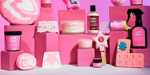 LUSH Swansea | Snow Fairy Slumber Party