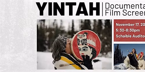 "Yintah": A documentary film screening