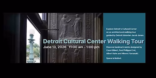 Detroit's Cultural Center District Walking Tour