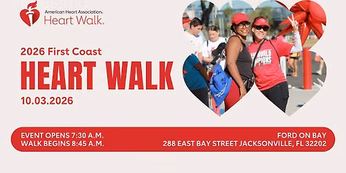 2026 First Coast Heart Walk