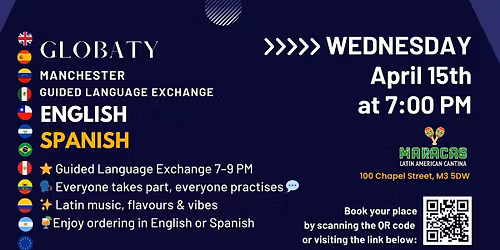 Manchester Guided English \u2013 Spanish Language Exchange