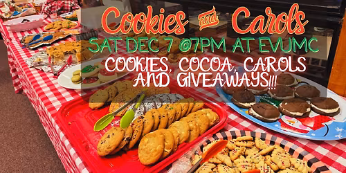 Cookies and Carols at EVUMC