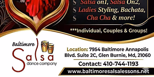Summer Couples Private Dance Lessons with Baltimore Salsa Dance Co