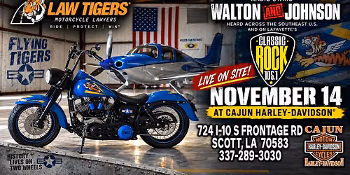 Flying Tiger Motorcycle Give-a-way!