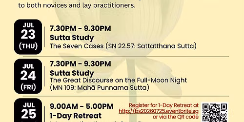 1-day Meditation Retreat with Bhante Seelananda
