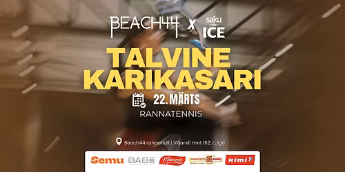 Beach44 x Saku On ICE rannatennise talvise karikasarja 5. etapp - P\u00dcHAP\u00c4EV