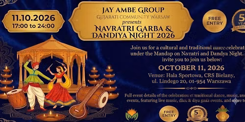 Jay Ambe Group \ud83d\ude4f - Navratri : Garba and Dandiya (5th Year)\ud83e\udd29