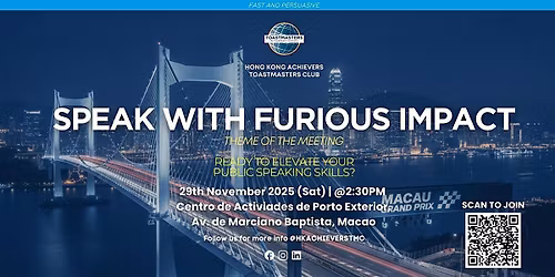 Fast & Persuasive : Speak with Furious Impact