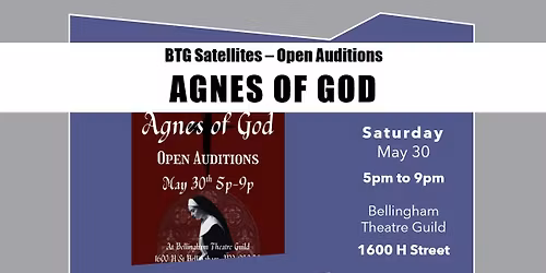 OPEN AUDITIONS - Agnes of God