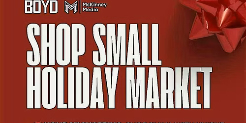 Shop Small Holiday Market at Dream Boyd Theatre