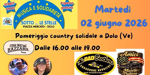 Pomeriggio country solidale \/\/ Dolo (Ve)