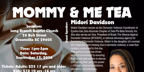 Mommy and Me Tea