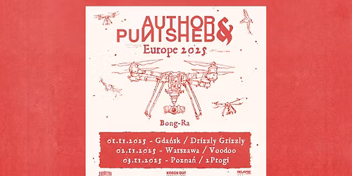 Author & Punisher + Bong-Ra \/ 2 XI 2025 \/ Warszawa