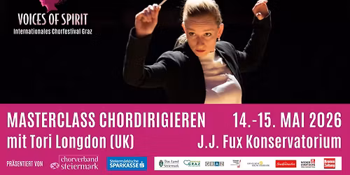 Masterclass Chordirigieren mit Tori Longdon