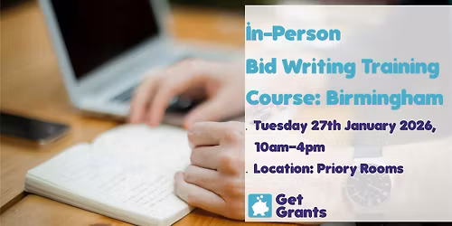 In-Person Bid Writing Training Course - Birmingham