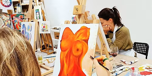 Abstract Nude - Oil Painting Workshop
