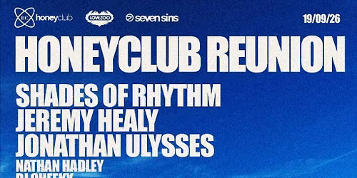 The HONEYCLUB Reunion LOVEZOO \/ SEVEN SINS Brighton