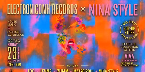 NINA STYLY X ELECTRONICONCH RECORDS - FASHION THROGHT SOUND